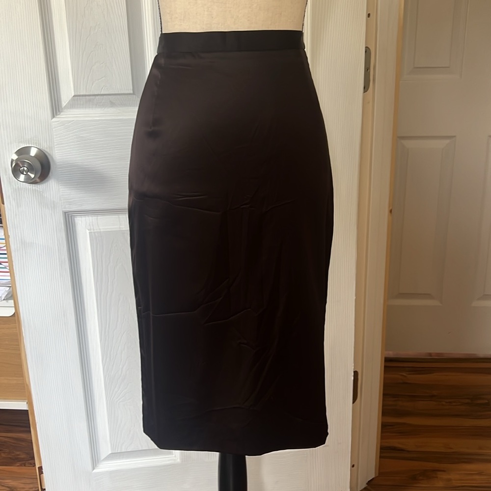 Dolce & Gabbana Silk Blend Pencil Skirt